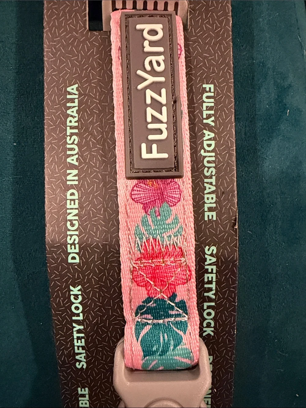 Fuzzyard pink floral